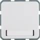 Hager WWS1114PW Steckdose SCHUKO mit Klappdeckel und Beschriftungsfeld WG Up IP44