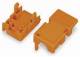 WAGO 232-634 Anrastbares Zugentlastungsgehäuse orange