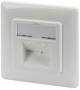 DIGITUS DN-9007-S-1 Surface-mounted outlet Cat6a 2xRJ45 shielded signal white