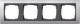 Gira 021406 0214 06 aluminum cover, 4-way event