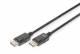 DIGITUS DisplayPort Cable DP 2.0m DP 1.2 Ultra HD 4K black