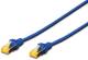 DIGITUS DK-1644-A-005/B CAT 6A S/FTP patch cable, 0.5 m, blue