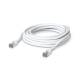 Ubiquiti UniFi Outdoor Patch Cable ? CAT5e ? 8m ? RJ45 ? 6 mm ? 24 AWG ? UACC-Cable-Patch-Outdoor-8M-W