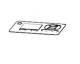 Zebra P1080383-237 KIT NAMEPLATE W/ LCD ZD620T