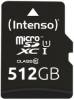 Intenso International 3423493 Intenso 512GB microSDXC Class10 UHS-I Premium + SD adapter