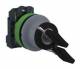 Schneider Electric XB5FG21C0 Schneider key switch, complete, plastic, 2-position, black
