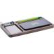 InLine® WoodCharge – Organizer mit integrierter Qi-Ladefläche aus Walnuß-Holz