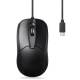 Perixx PERIMICE-209C, kabelgebundene USB-C Maus, Scrollrad, Links-&Rechtshänder