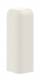 Ggk 11922 endplate SL / EST20x70, Softline right 20x70mm white