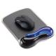 Kensington Duo Gel Mouse Wristrest Wave mouse pad with wrist pillow
