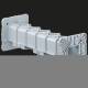 Kaiser 1261-07 concrete extension element for height 175–300 mm for adhesive mounting