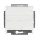 Busch Jaeger 2CKA001724A2761 1758-84 cover for data connector (DKS) studiowhite