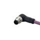 Ifm Electronic E12347 IFM Kabelstecker abgewinkelt M12 5-polig AC/DC silikonfrei halogenfrei