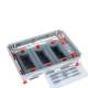 Legrand 088020 Gerätebox mit Teppichrand 12 Module horizontal