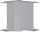 Hager LFF4011047030 Inneneck einstellbar hfr zu LF/LFF 40x110 mm steingrau