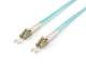 Equip 255422 Patchkabel LC–LC 25,00 m Multimode Duplex OM3 türkis