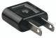 Bachmann 910.178 2 pole USA plug, not polarized black thermoset