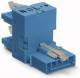 WAGO 890-983 h-distribution 1xStecker / 2x, socket 5p with 3 locking latches