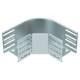 OBO Bettermann 6036800 RB 90 110 FS Bogen 90° für Kabelrinne horizontal