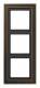 Jung MED2983AT Rahmen 3fach LS/FD-design Messing antik