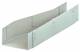 Niedax KKRR 80.400 GRP reduction re.80x400mm with attached. Connector, pressed