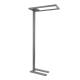 Lts Licht und Leuchten 654965 LTS PIANO-S 080.0840/DIM SILVER floor lamp Piano LED 89W 840 8100LM DIM