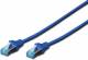 DIGITUS CAT 5e SF-UTP Patchk. PVC AWG 26/7, 1 m, BL