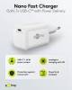 Goobay USB-C™ PD GaN Schnellladegerät Nano (65 W) weiß, w