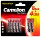 Micro battery CAMELION Pus Alkaline 1.5 V, LR03 type AAA, 8+4 blister
