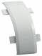 HAGER EK4004079016 TEH Coupling cut laminate for corner channel EK 40x40mm traffic white