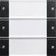 GIRA 2133005 rocker set 3f BSF System 55 clear sw m