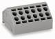 WAGO 806-104 Buchsenklemmenleiste 0,2-1,5 qmm grau