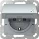 GIRA 445426 SCHUKO KD System 55 F Alu
