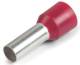 RED 2250-30-0053 Aderendhülsen isoliert 10,00 mm² 12 mm - rot DIN 46228 Teil 4