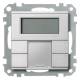 Merten MEG6212-0460 button 2-gang plus, System M m.RTR aluminum