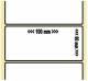 OEM-Factory Etiketten - Transfer 100 x 60mm, permanent, K40