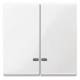 Merten MEG3420-0319 double rocker m.Ko.-, windows polarwhite System M