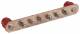 Dehn + Soehne 472207 Dehn PASI6APM10CU PA rail without cover CU with screw M10 for 6 connections
