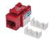 INTELLINET 210614 Cat6 UTP modular jack, red