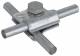 Dehn + Soehne 391550 Our concern MV clamp Rd10mm , St / tZn also with spring ring