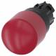 Siemens 3SU10001GB200AA0 emergency stop mushroom, pushbutton 22mm round red 30mm Drehent.