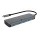Dockingstation IcyBox 6 in 1 1x HDMI 4K60Hz 4x USB-A