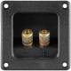 Goobay 11698 Speaker terminal - 75,9x75,9mm with metal caps