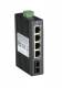 BlackBox LBH120A-H-20K-SC Hardened Mini 10/100BASE TX Industrial Switch 1 Port + 1 Port 100 Base FX, DIN rail mounting