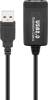 Goobay 95119 Active USB 2.0 extension cable - with integrated amplifier for lossless signal transmission