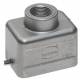 Harting 19628061440 Gehäuse M20 seitlich Kabelausgang niedriger Bauform