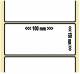 OEM-Factory Etiketten - PET 100 x 150mm, perm., K40, SILBER