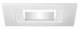 Lts Licht und Leuchten 636422 LTS FLIQ 100.1040.01/DALI WHITE EB downlight Flixx LED 11W 4000K75 white