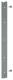 Hager FZ7811 cable clamp rail for base univers 550mm long