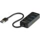 STARTECH.COM USB 3.0 Hub - 4x USB-A Ports with On/Off Switches - Bus Powered - Portable - USB Splitter - USB Port Expander